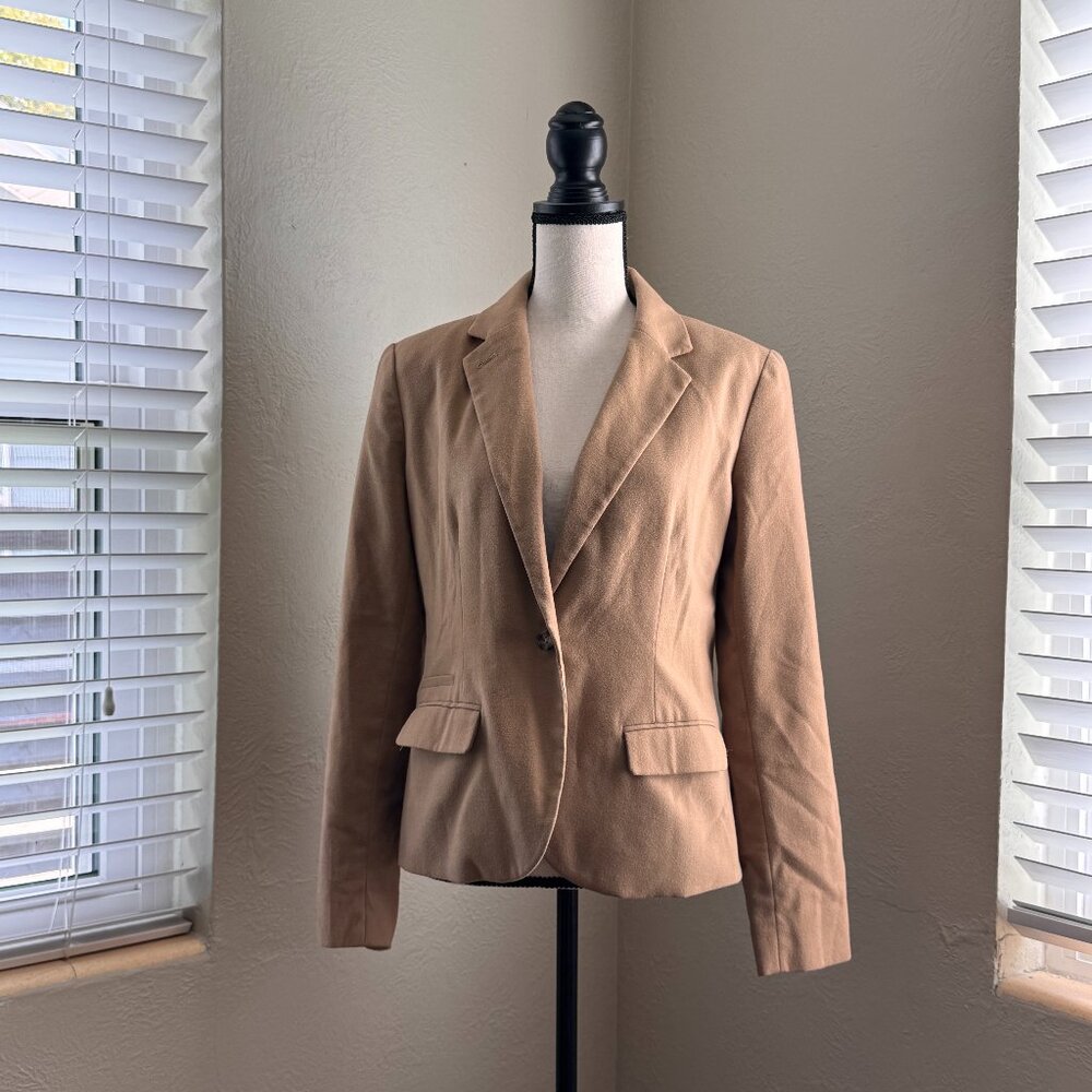 Merona Camel Tan Blazer – Size 10